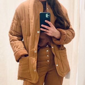 BNWT Sawyer Coat from Kordal Studios, Clay